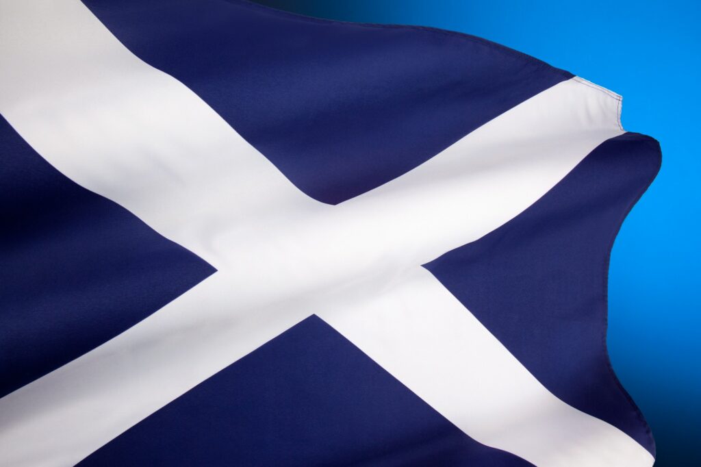 Flag of Scotland - Scottish Independence